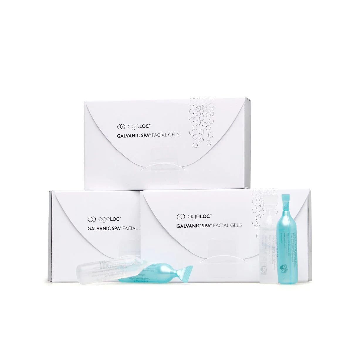 ageLOC Galvanic Spa Facial Gels for Anti-Ageing Device - 3 Boxes